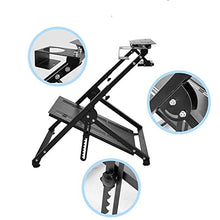 Load image into Gallery viewer, Minneer X PRO G923 Racing Wheel Stand Fit for Logitech Fanatec Thrustmaster, G25 G27 G29 G920 T300 T500 T300RS PS4 Xbox Solid Foldable Gaming Steering Simulator Cockpit. Wheel & Pedals Not Included
