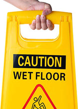 Load image into Gallery viewer, Simpli-Magic Wet Floor Caution Signs, Premium, Yellow, 3 Pack