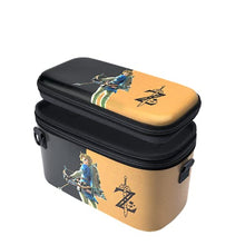 Load image into Gallery viewer, PDP Gaming Officially Licensed Switch Pull-N-Go Travel Case - Zelda Breath of the WIld - Semi-Hardshell Protection - Protective PU Leather - Holds 14 Games - Works with Switch OLED & Lite