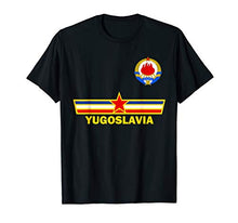 Load image into Gallery viewer, Yugoslavia / Jugoslavija Design with Jugoslovenski Grb T-Shirt