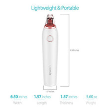 Load image into Gallery viewer, Blackhead Remover Vacuum - Xpreen Face Vacuum Pore Cleanser, Pore Vacuum Rechargeable Black Head Suctioner Removel Tool, Blackhead Vacume with 4 Adjustable Suction Porbes, Pore Vaccume for Face Care