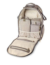 Load image into Gallery viewer, Itzy Ritzy Diaper Bag Backpack – Large Capacity Boss Backpack Diaper Bag Featuring Bottle Pockets, Changing Pad, Stroller Clips and Comfortable Backpack Straps, Vanilla Latte