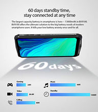 Load image into Gallery viewer, Blackview BV9100 Rugged Smartphones.Unlocked Cell Phone.6.3" FHD+Waterproof Mobile Phone .13000MAH Big Battery. 30W Fast Charging Helio P35 Octa-Core 4GB+64GB AT&T/T-Mobile Cellphone (Silver)