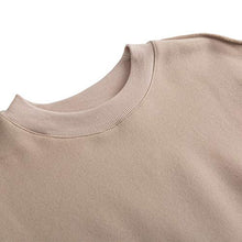 Load image into Gallery viewer, Women Pullover Cropped Hoodies Long Sleeves Sweatshirts Casual Crop Tops for Spring Autumn Winter (Sugar Plum, Large)