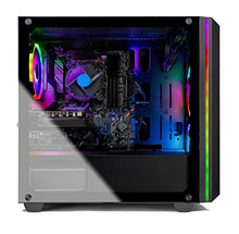 Load image into Gallery viewer, SkyTech Chronos Mini Gaming Computer PC Desktop - Intel Core-i3 10100F 3.6GHz, GTX 1650 4G, 500GB SSD, 8G 3000, RGB Fans, AC WiFi, Windows 10 Home 64-bit