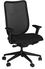 Load image into Gallery viewer, HON Nucleus Mesh Task Chair - Knit Mesh Back Computer Chair with Adjustable Arms, Black (HN1)