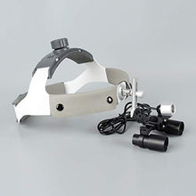 Load image into Gallery viewer, Rong-- Binocular Loupes 4× Optical Glasses Dental Magnifying Glass Surgical Medical Headband Magnifier with LED Headlight Lamp
