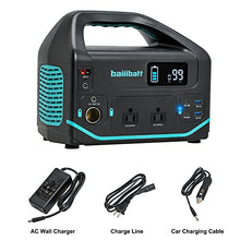 Load image into Gallery viewer, Portable Power Station 500W/555WH,Solar Generator With PD 60w and 18W 2USB Quick Charge,110V/60Hz 2AC Outlets,DC Ports and LED Flashlight,Emergency Power Supply,for Outdoor,Camping,Travel and Home Use