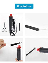Load image into Gallery viewer, 650pcs Heat Shrink Tubing Black innhom Heat Shrink Tube Wire Shrink Wrap UL Approved Ratio 2:1 Electrical Cable Wire Kit Set Long Lasting Insulation Protection, Safe and Easy, Eco-Friendly Material