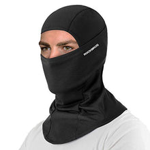 Load image into Gallery viewer, ROCKBROS Cold Weather Balaclava Ski Mask for Men Windproof Thermal Winter Scarf Mask Women Neck Warmer Hood for Cycling Motorcycle Running Skiing Snowboarding Black