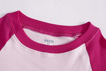 Load image into Gallery viewer, Owl Little Girls Short Sleeve Pajama Sets 100% Cotton Pjs Size 7