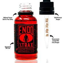 Load image into Gallery viewer, EndoXtrax Hemp Oil Extract 1000mg w/MCT Oil - Unflavored. for Pain Relief, Inflammation, Stress & Mood Support. Zero THC - Pet Friendly. (33mg per Serving x 30 Servings)
