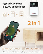 Load image into Gallery viewer, HiBoost Cell Phone Booster to 5,000 sq ft Cell Phone Signal Booster Boosts 4G LTE Cell Booster for Verizon T-Mobile 5G Compatible in Band 2/4/5/12/13/17/25/66 FCC Approved (10K Plus)