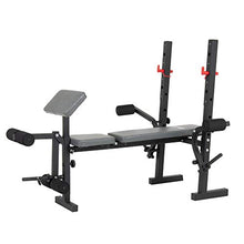 Load image into Gallery viewer, Body Champ Standard Weight Bench, Exercise and Weightlifting Bench, Adjustable Incline Seat