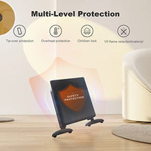 Load image into Gallery viewer, Ballu Convection Panel Heaters for Indoor Use large room,1500W Whole Room Quiet Heating with TFT Display,24h Timer,3 Mode,Auto Thermostat,Standing/Wall mount,Electric Portable Space Heater for Bedroom