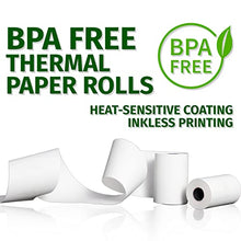 Load image into Gallery viewer, (10) Gorilla Supply 3 1/8 x 230 Thermal Paper Receipt Rolls 3.125 x 230 ft, POS/Cash Register Paper, TM-T88 T20 T90 Bixolon SRP-350 370, BPA Free, 10 Rolls