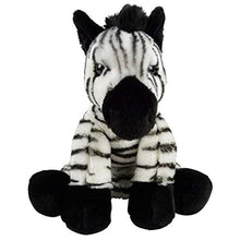 Load image into Gallery viewer, Forest & Twelfth 12" Stuffed Zebra Plush, Heirloom Collection Stuffed Animal, Premium Materials, Best Gift for Kids Age 3+, Nursery and Room Decor (Zebra)