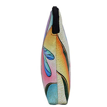Load image into Gallery viewer, Anna by Anuschka Womens Wristlet Dragonfly Glass Painting, Medium