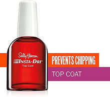Load image into Gallery viewer, Sally Hansen Insta-Dri Anti-Chip Top Coat 45117 Clear, 0.45 Fl Ounce (Pack of 1)