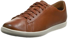 Load image into Gallery viewer, Cole Haan Men's Grand Crosscourt II Sneakers, Tan Leather Burnsh, 9