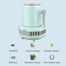 Load image into Gallery viewer, Mini Fridge to Keep Cold, Portable Iced Beer Coffee Beverage Fast Cooling Cup, Electric Water Cooler, Can Cooler for Water, Milk, Beer, Cocoa