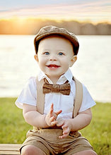 Load image into Gallery viewer, Born to Love Baby Boy Jeff Hat Vintage Driver Tweed Flat Pageboy Kid Gatsby Cap (XXS 46cm (6-12 Months), Bradley Grey Driver)