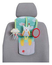 Load image into Gallery viewer, Taf Toys Play & Kick Car Seat Toy | Baby’s Activity & Entertaining Center, for Easier Drive and Easier Parenting, Soft Colors to Keep Baby Calm, Lights & Musical, Baby Safe Mirror, Detachable