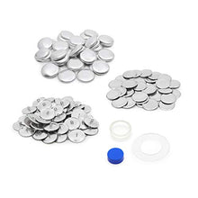 Load image into Gallery viewer, Dritz 1-1∕8" Craft Cover Buttons & Tools, 1-1/8", 48ct, Gray/Silver 48