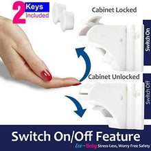 Load image into Gallery viewer, Eco-Baby Child Safety Magnetic Cabinet and Drawer Locks for Proofing Kitchen 12 Pack Child Latches