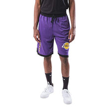 Load image into Gallery viewer, Ultra Game NBA Los Angeles Lakers - Lebron James Mens Active Mesh Basketball Short, Team Color, Large
