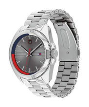 Load image into Gallery viewer, Tommy Hilfiger Men's Quartz Stainless Steel and Bracelet Casual Watch, Color: Silver (Model: 1791684)
