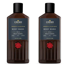Load image into Gallery viewer, Cremo Rich-Lathering Palo Santo (Reserve Collection) Body Wash, Notes of Bright Cardamom, Dry Papyrus and Aromatic Palo Santo, 16 Fl Oz (2-Pack)