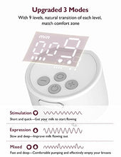 Load image into Gallery viewer, Momcozy S12 Pro Wearable Breast Pump, Double Hands-Free Pump with Comfortable Double-Sealed Flange, 3 Modes & 9 Levels Electric Pump Portable, Smart Display, 24mm, 2 Pack