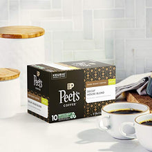 Load image into Gallery viewer, Peet's Coffee, Dark Roast Decaffeinated Coffee K-Cup Pods for Keurig Brewers - Decaf House Blend 60 Count (6 Boxes of 60 K-Cup Pods)