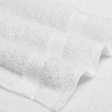 Load image into Gallery viewer, COMMERCIAL PREMIUM 6 PIECE BATH TOWEL SET BY MARTEX - 6 Bath Towels, Home, Business, Shower, Tub, Gym, Pool - Machine Washable, Absorbent, Professional Grade, Hotel Quality - WHITE
