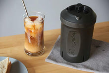 Load image into Gallery viewer, Elite Gourmet HyperChiller Patented Instant Coffee/Beverage Cooler, Ready in One Minute, Reusable for Iced Tea, Wine, Spirits, Alcohol, Juice, 12.5 Oz, HC1 Black