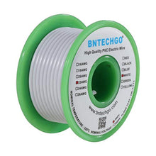 Load image into Gallery viewer, BNTECHGO 22 Gauge PVC 1007 Electric Wire White 25 ft 22 AWG 1007 Hook Up Stranded Copper Wire