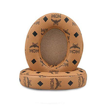 Load image into Gallery viewer, Replacement Ear Pads Protein PU Leather Ear Cushion Compatible with Beats by Dr.Dre Studio 2.0 Studio 3 B0500 B0501 Wired Wireless Over-Ear Headphones (Floral Brown)