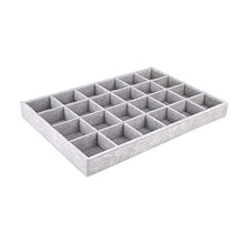 Load image into Gallery viewer, Autoark Ice Velvet Stackable Jewelry Tray Showcase Display Organizer,Set of 3,AJ-075