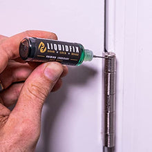 Load image into Gallery viewer, LiquidFix Door, Lock, and Hinge Lubricant | 4 oz Dropper + 0.5 oz Needle Combo Pack | Door Hinge Lubricant & Sliding Door Lubricant | Long-Lasting Squeaky Door Oil for Hinges and Sliding Glass Doors