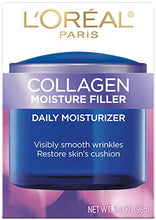 Load image into Gallery viewer, Collagen Face Moisturizer by L'Oreal Paris Skin Care I Day and Night Cream I Anti-Aging Face Cream to Smooth Wrinkles I Non-Greasy I 3.4 Ounce (Packaging May Vary)