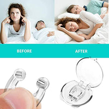 Load image into Gallery viewer, Anti Snoring Devices - Silicone Magnetic Anti Snoring Nose Clip, Snoring Solution - Comfortable Nasal to Relieve Snore(4 PCS)