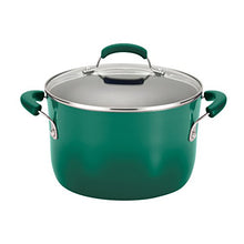 Load image into Gallery viewer, Rachael Ray Porcelain Enamel Aluminum Nonstick 14 piece Cookware Set (Fennel Green)