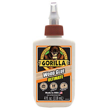 Load image into Gallery viewer, Gorilla Ultimate Waterproof Wood Glue, 4 Ounce, Natural Wood Color, (Pack of 2)
