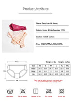 Load image into Gallery viewer, VISSAY Women's Women's Invisible Seamless Bikini Underwear ice silk yoga Half Back Coverage Panties Pack 6(XL)