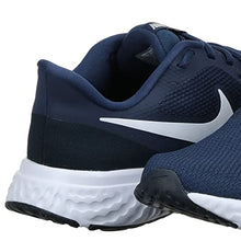 Load image into Gallery viewer, Nike Men's Revolution 5 Running Shoe, Midnight Navy/White-Dark Obsidian, 10.5 Regular US