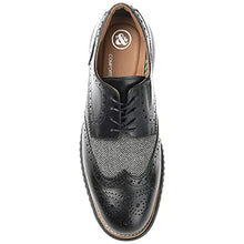 Load image into Gallery viewer, Thomas & Vine Wilder Wingtip Derby Black 9 Medium Mens US