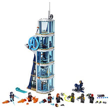 Load image into Gallery viewer, LEGO Marvel Avengers: Avengers Tower Battle 76166 Collectible Building Toy with Action Scenes and Superhero Minifigures; Cool Holiday or Birthday Gift (685 Pieces)