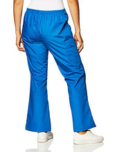 Load image into Gallery viewer, WonderWink Womens Flare Leg Cargo Pant, Navy, Large