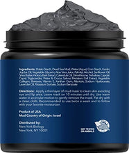 Load image into Gallery viewer, New York Biology Dead Sea Mud Mask for Face and Body with Stem Cell and Collagen - Spa Quality Pore Reducer for Acne, Blackheads and Oily Skin, Natural Skincare for Women, Men - Tightens Skin - 4 oz